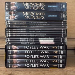 Midsomer Murders and Foyle's War DVD Collection